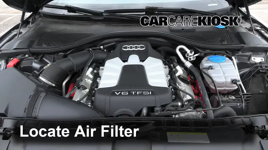 2014 Audi A7 Quattro 3.0L V6 Supercharged Air Filter (Engine)